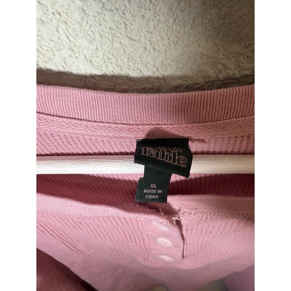 Wild Fable Pink Cropped Sweatshirt Hoodie Women XL - Picture 3 of 3